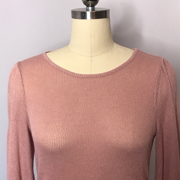 Lucky Brand Balloon Sleeve Tied Top- Medium- NWT - Picture 4 of 11